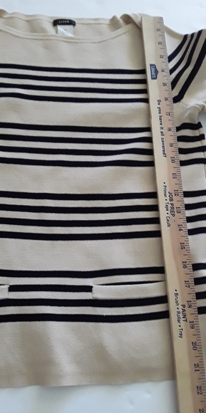 J. Crew Pullover Strip Top - Picture 8 of 8